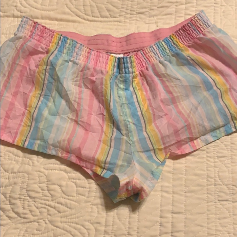 Victoria’s secret sleep shorts. Size extra small.